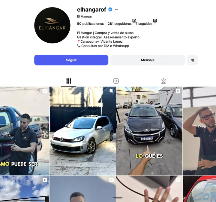 @elhangar en Instagram