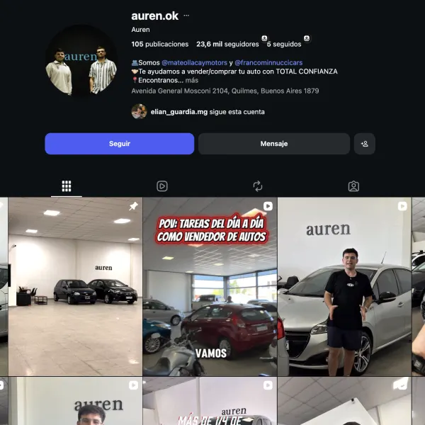 @auren.ok en Instagram