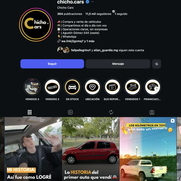 @chicho.cars en Instagram