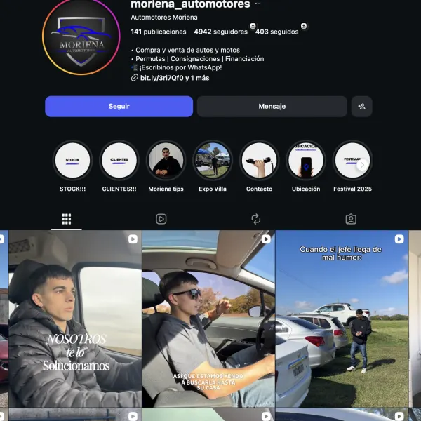 @moriena_automotores en Instagram